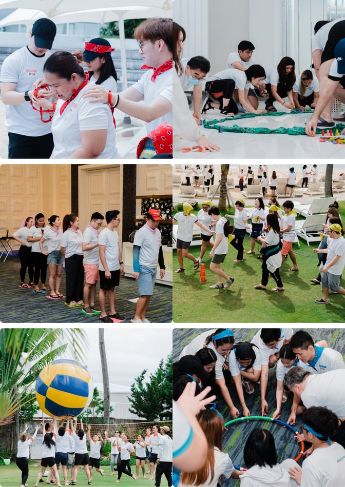 Company Trip Collage