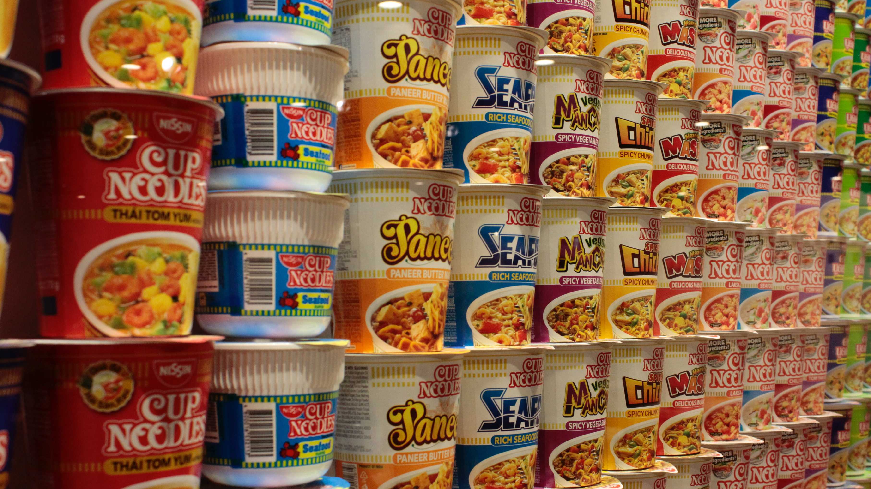 cup noodles, instant noodles, instant ramen