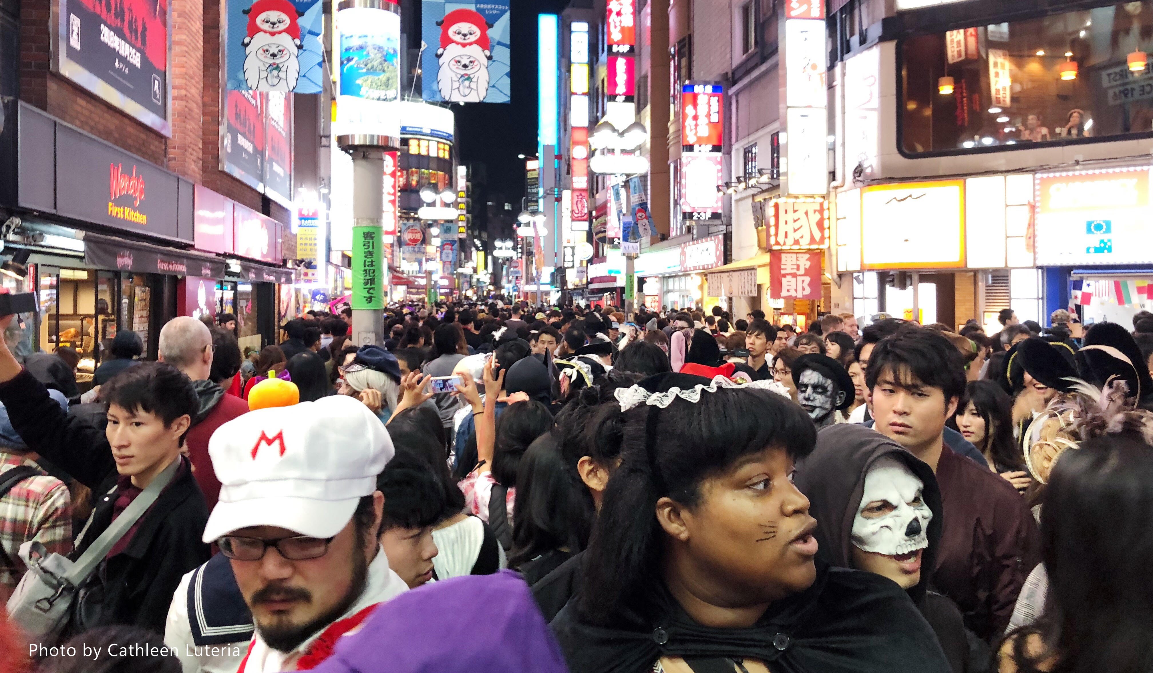 Tokyo's Halloween Revelry, Shibuya