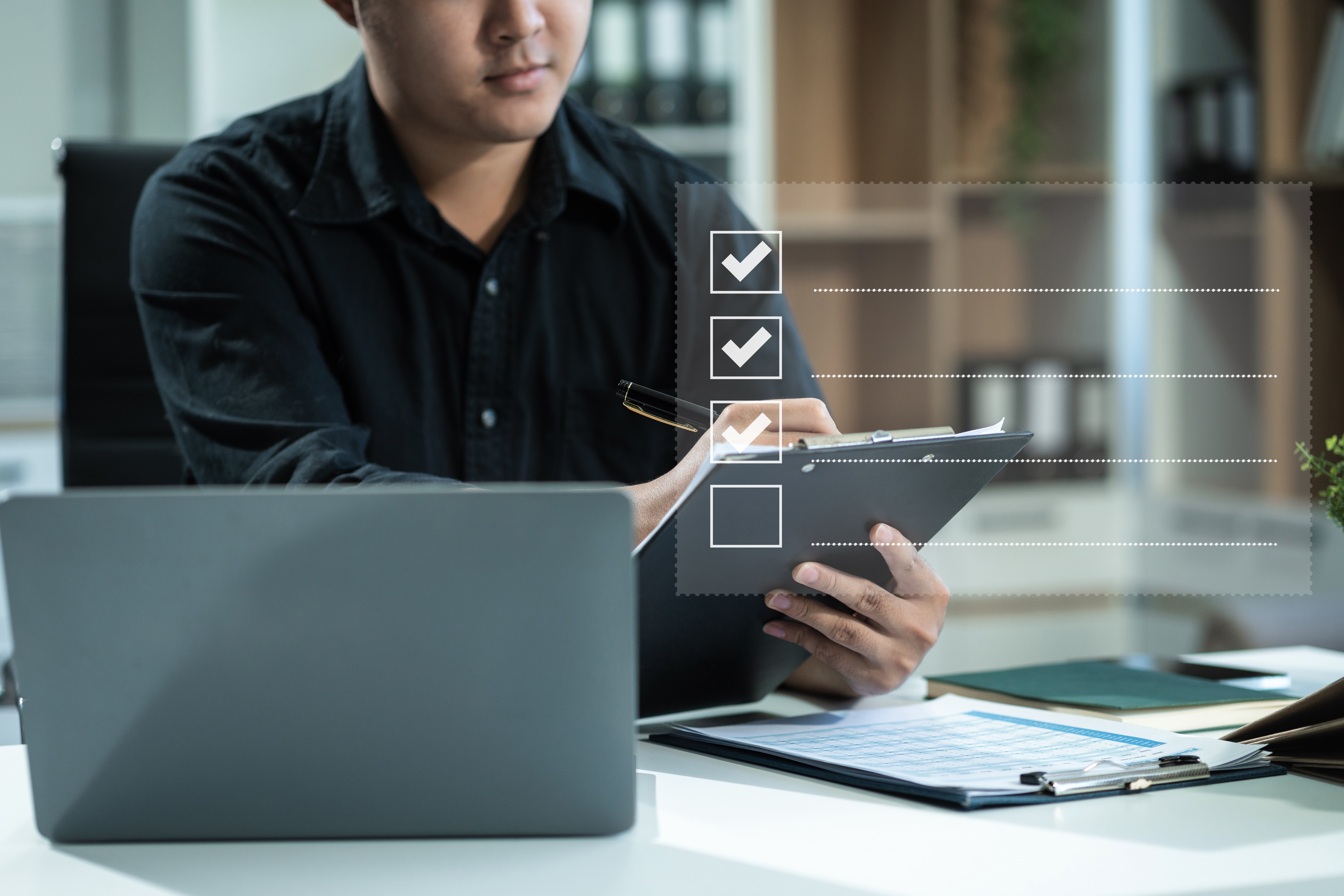 businessman-using-tablet-online-checklist-survey-doing-assessment-online-survey-answer-test-questions-digital-form