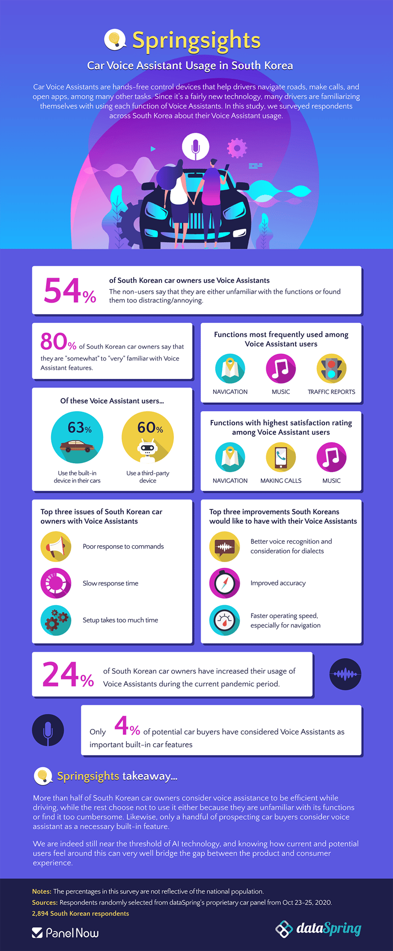 Springsights: Car Voice Assistant Usage in South Korea