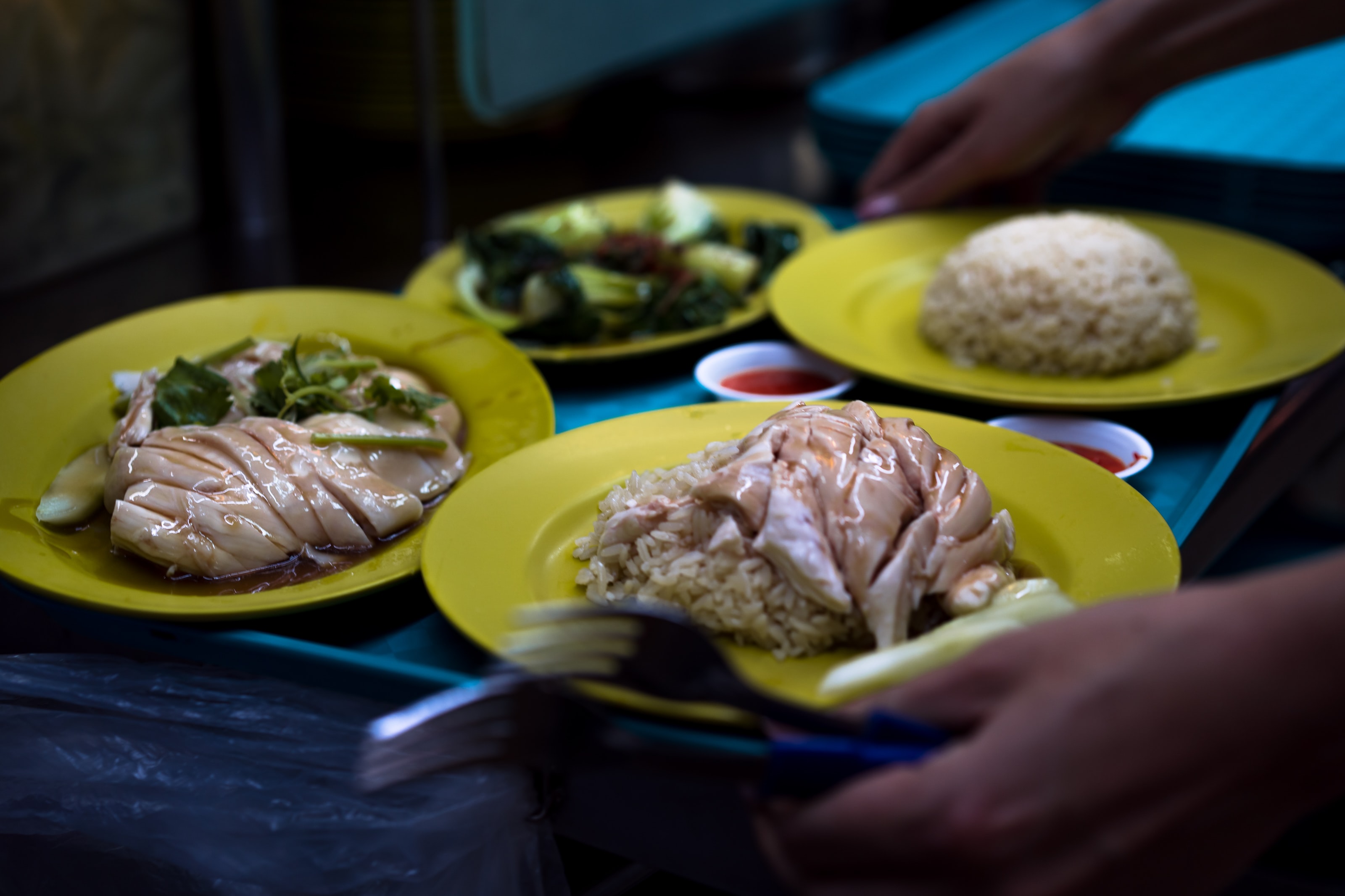 Singapore, hawker, chicken rice