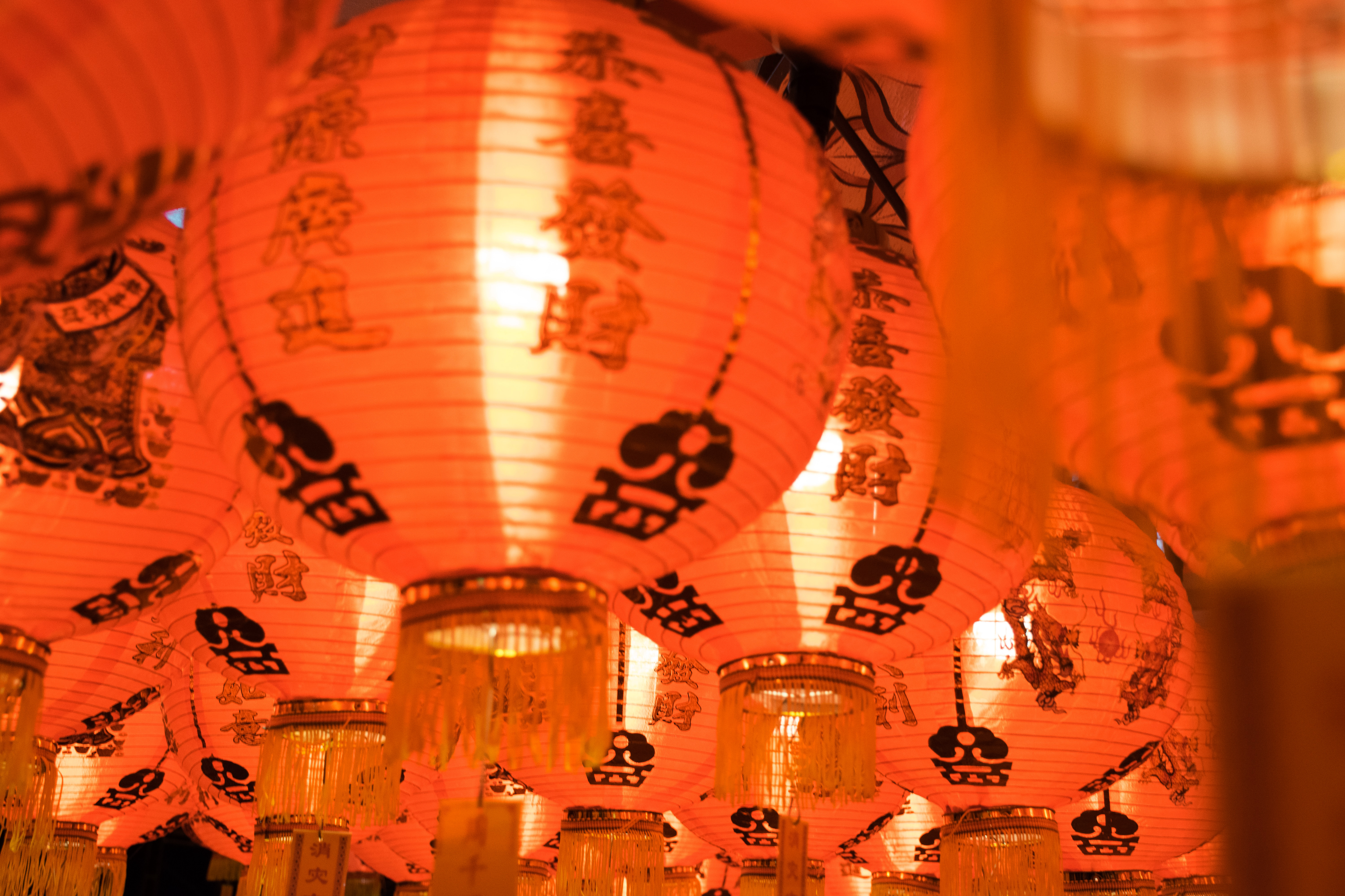 Lunar New Year in China, Chinese New Year, Lanterns