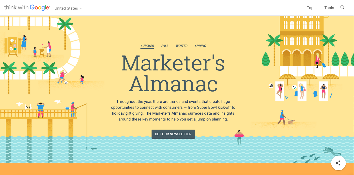 Think With Google: Marketer's Almanac: