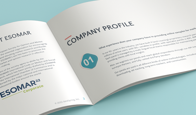 Responses to ESOMAR's 28 Questions